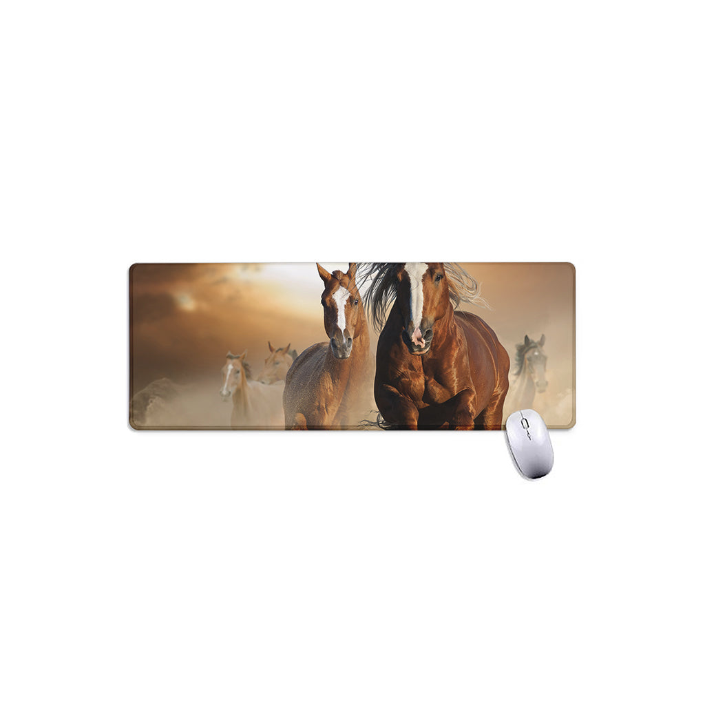 Running Wild Horses Print Extended Mouse Pad