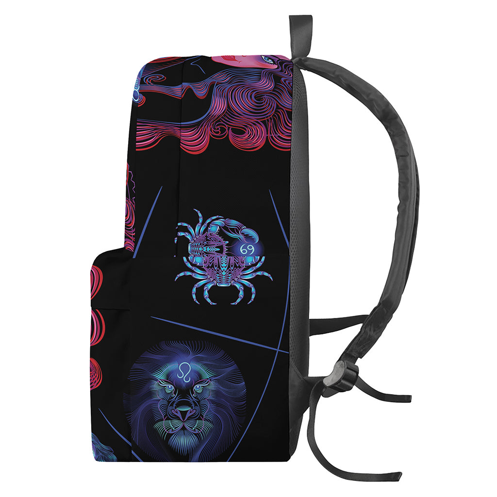Sagittarius And Astrological Signs Print Backpack