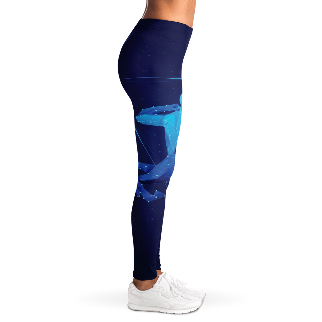 Sagittarius Horoscope Sign Print Women's Leggings