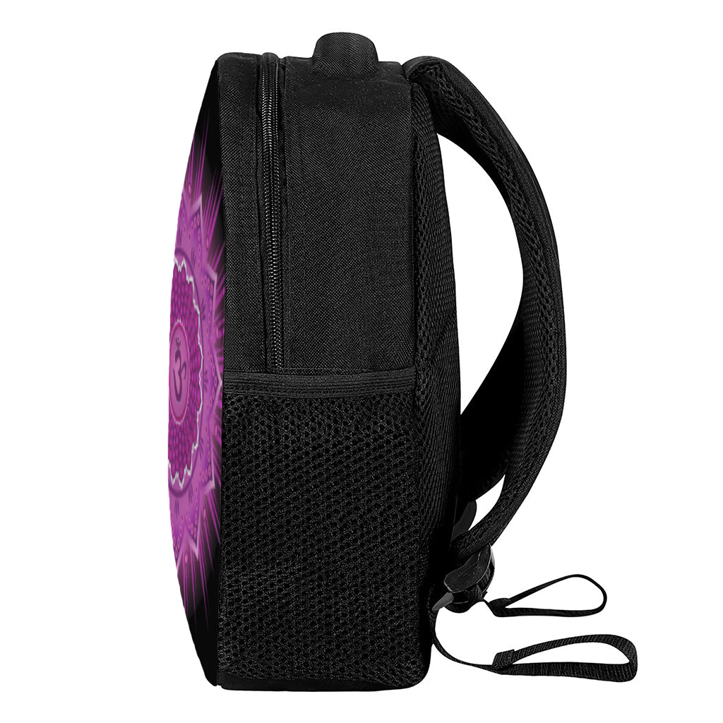 Sahasrara Chakra Mandala Print Casual Backpack