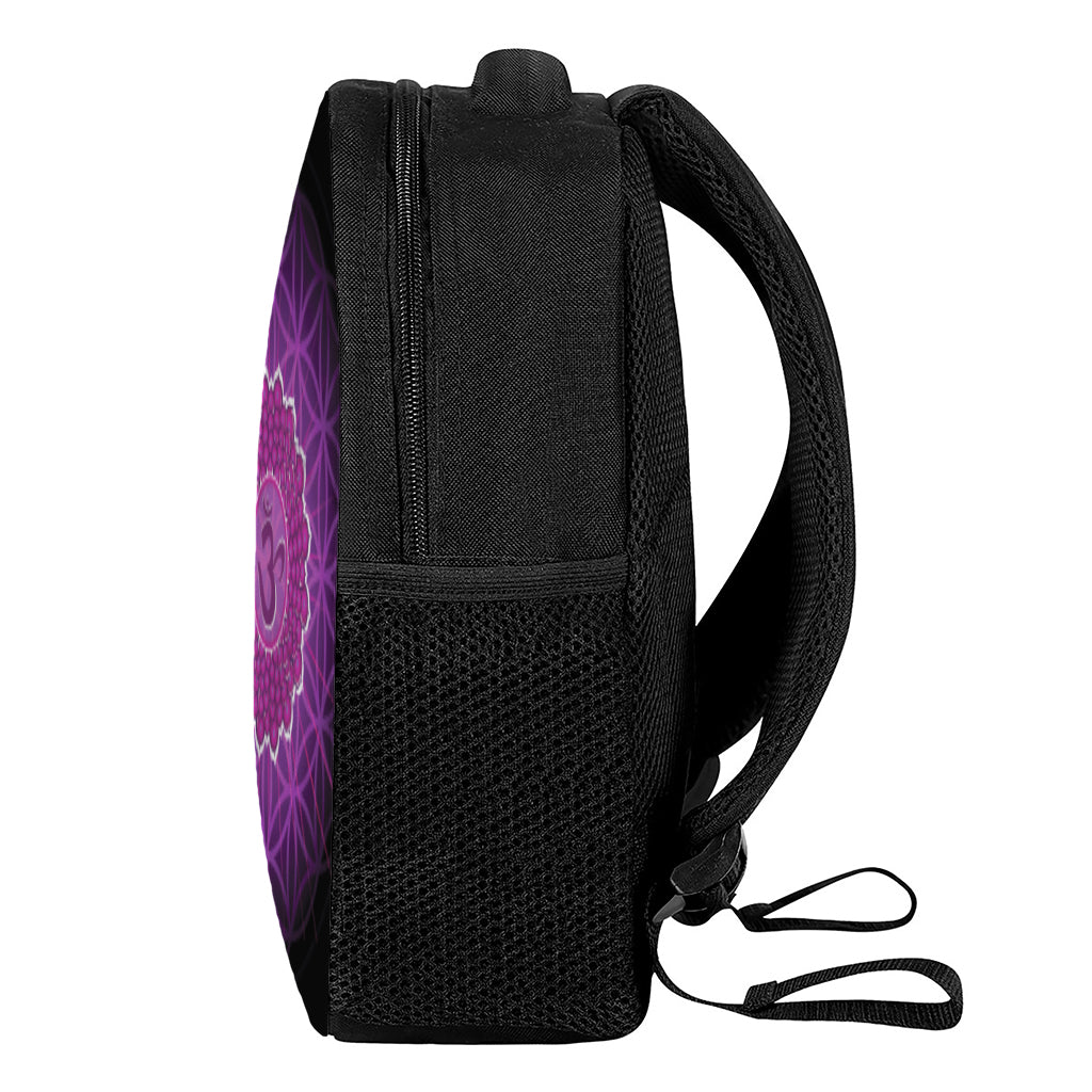 Sahasrara Chakra Spiritual Print Casual Backpack