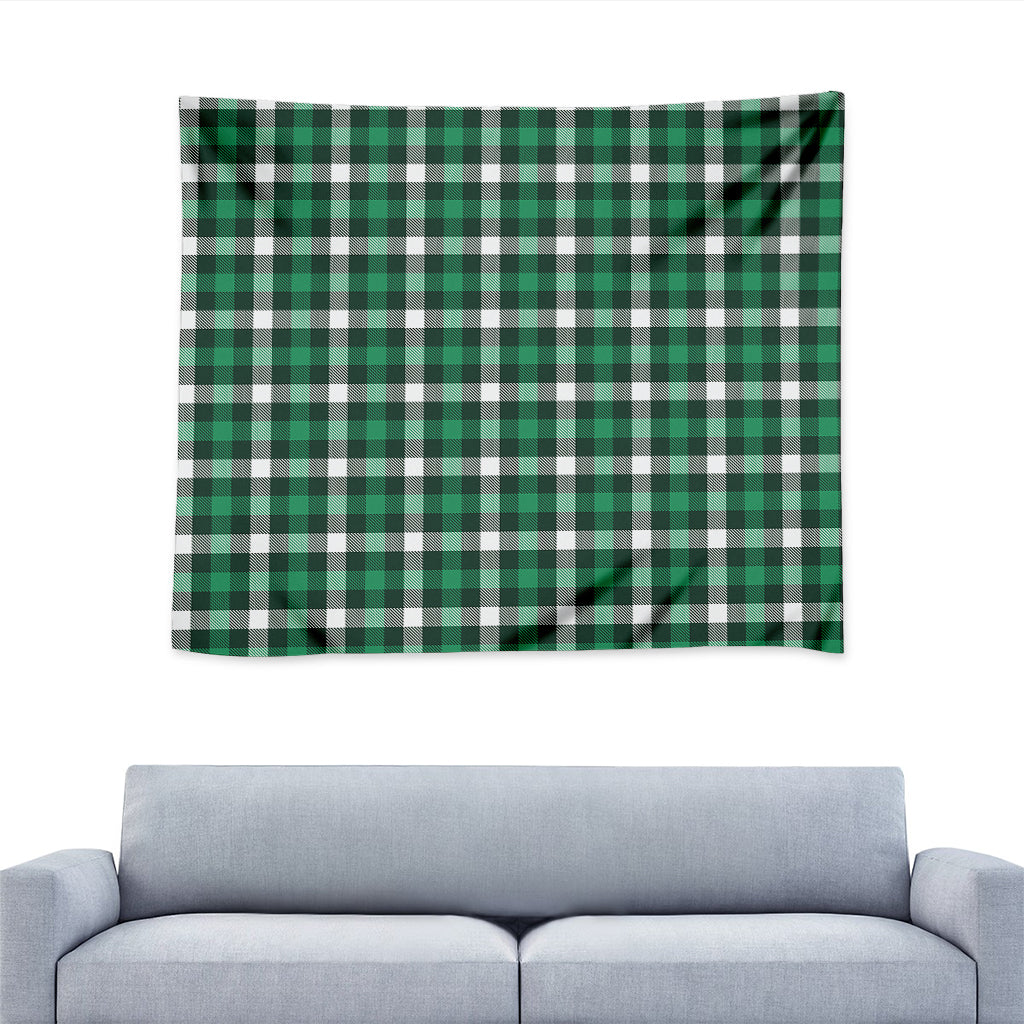 Saint Patrick's Day Stewart Plaid Print Tapestry