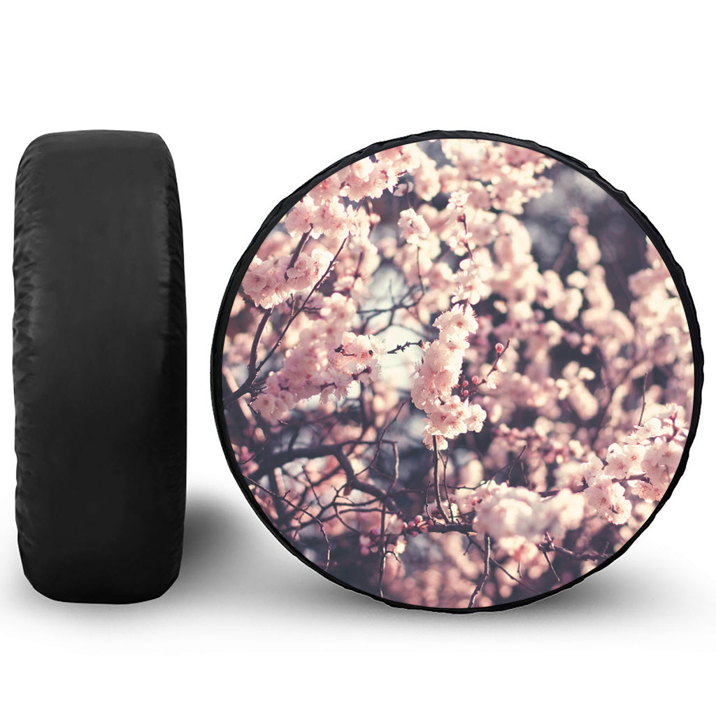 Sakura Cherry Blossom Print Tire Cover