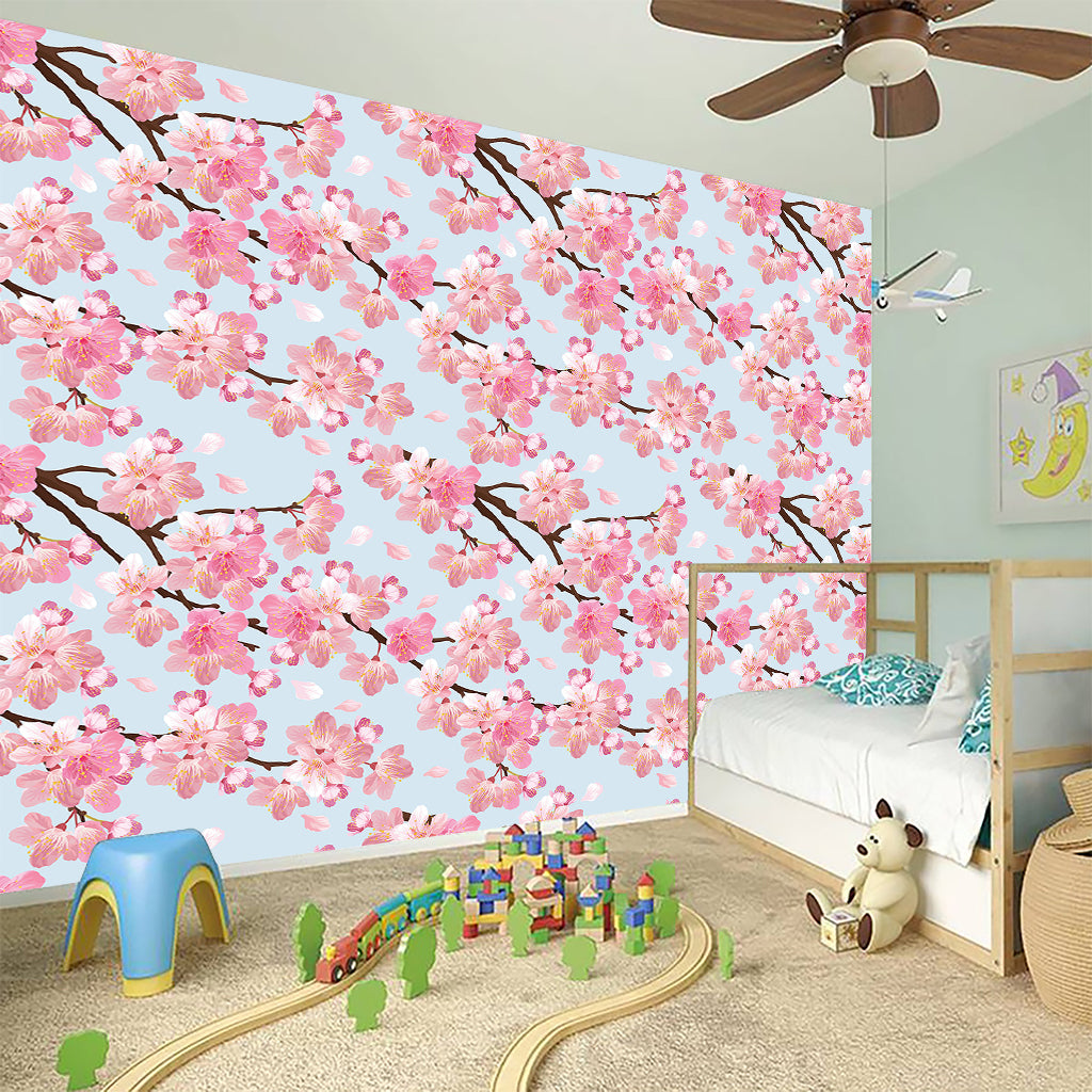 Sakura Flower Cherry Blossom Print Wall Sticker