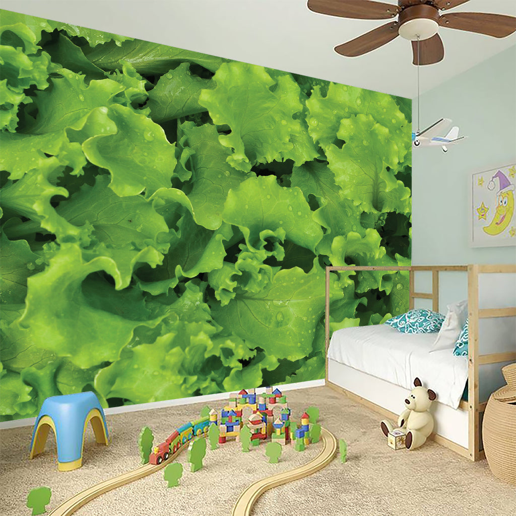 Salad Vegetable Print Wall Sticker