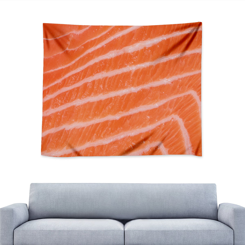 Salmon Fillet Print Tapestry