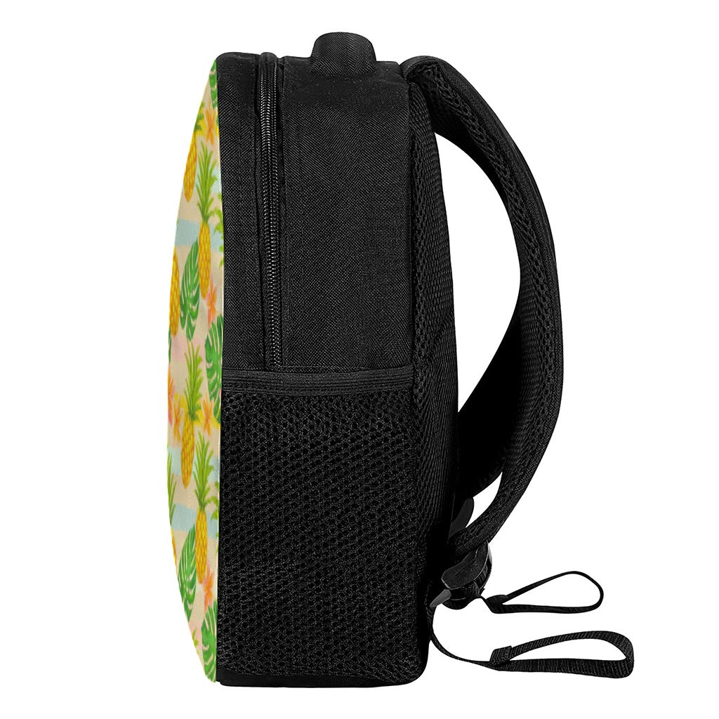 Sand Beach Pineapple Pattern Print Casual Backpack