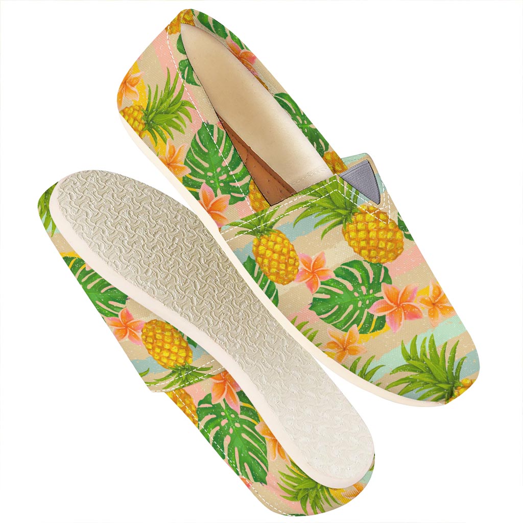 Sand Beach Pineapple Pattern Print Casual Shoes