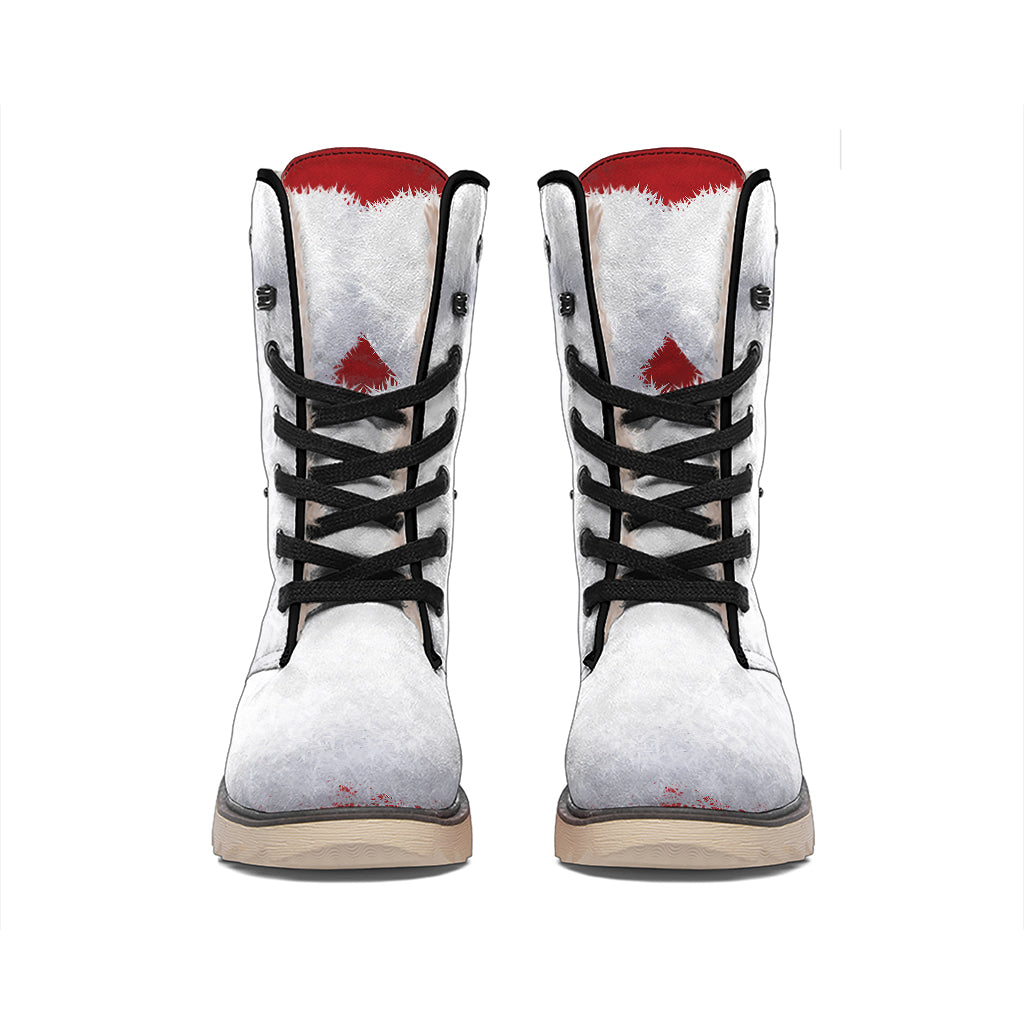 Santa Claus Beard Print Winter Boots