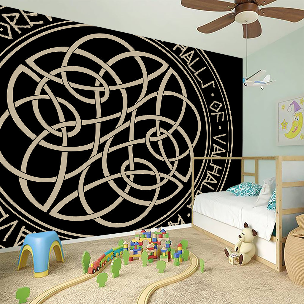 Scandinavian Viking Symbol Print Wall Sticker