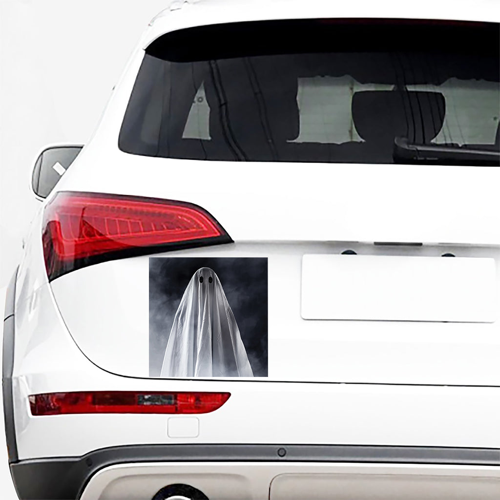 Scary Ghost 3D Print Car Sticker