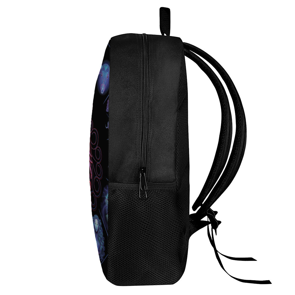 Scorpio And Astrological Signs Print 17 Inch Backpack