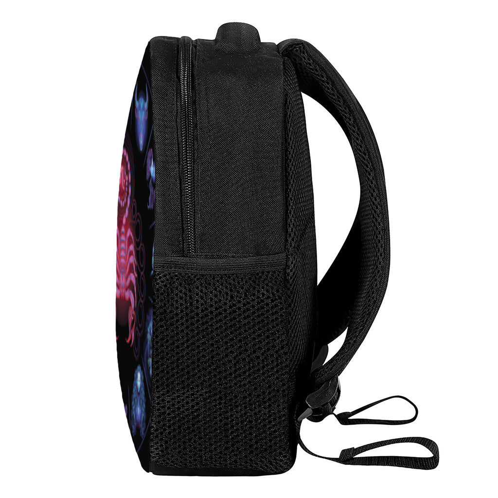 Scorpio And Astrological Signs Print Casual Backpack