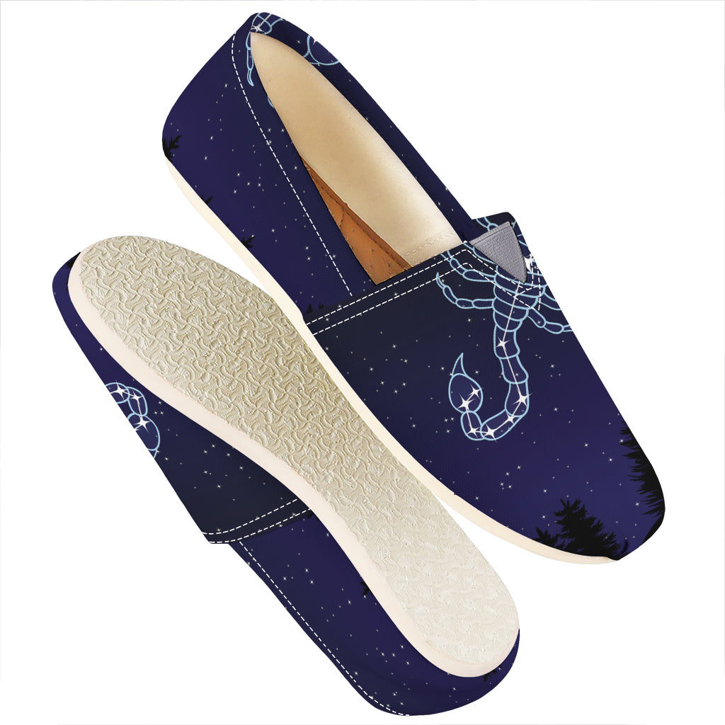 Scorpio Constellation Print Casual Shoes