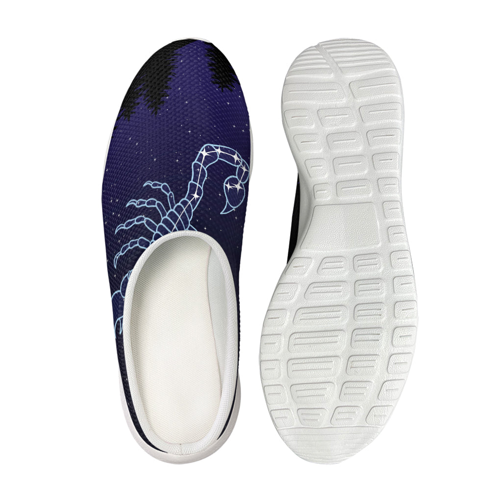 Scorpio Constellation Print Mesh Casual Shoes