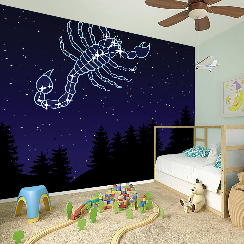 Scorpio Constellation Print Wall Sticker