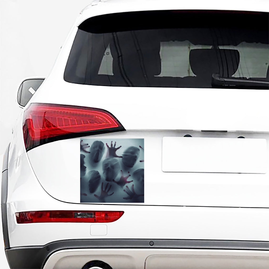 Screaming Horror Ghost 3D Print Car Sticker