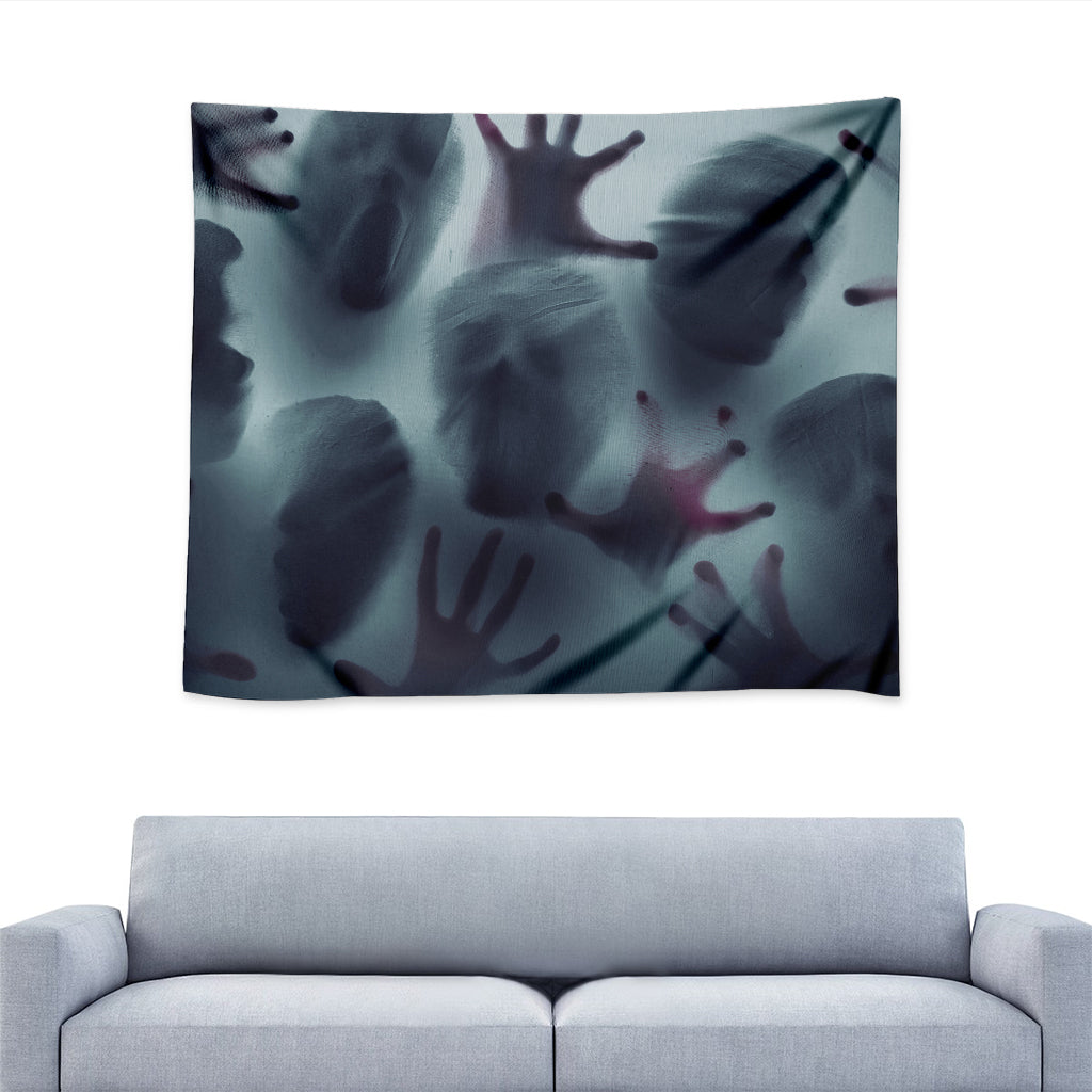 Screaming Horror Ghost 3D Print Tapestry