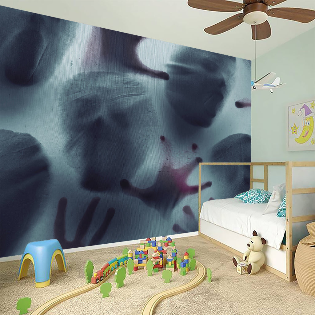 Screaming Horror Ghost 3D Print Wall Sticker