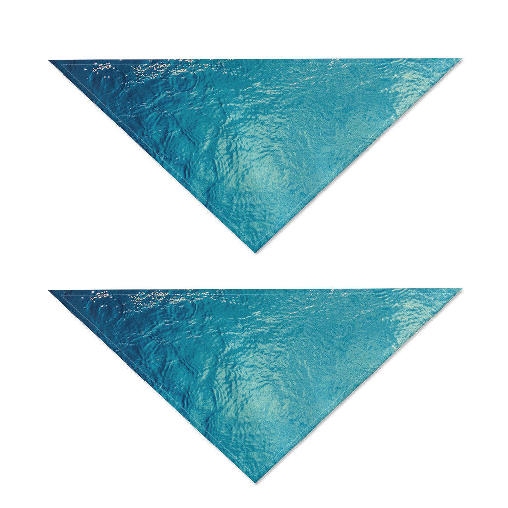 Sea Water Surface Print Dog Bandana