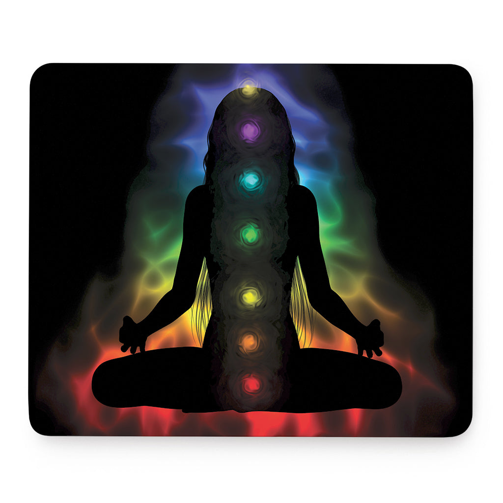 Seven Chakras Aura Print Mouse Pad
