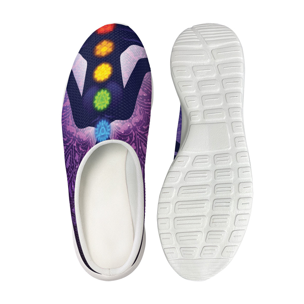 Seven Chakras Mandala Print Mesh Casual Shoes
