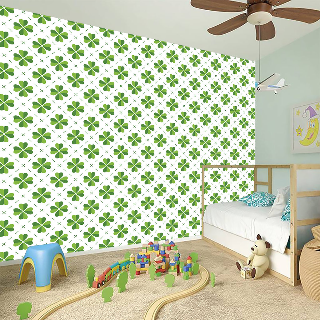 Shamrock Saint Patrick's Day Print Wall Sticker