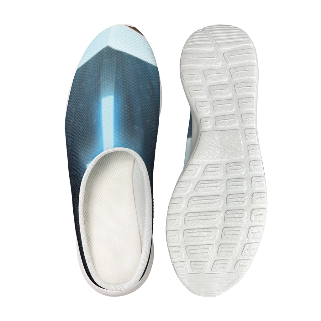 Shining Holy Bible Print Mesh Casual Shoes