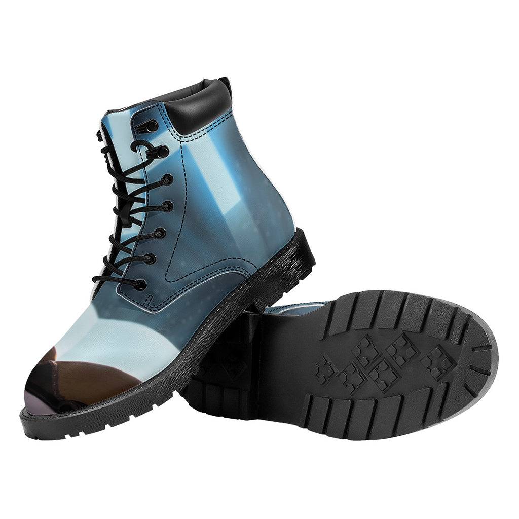 Shining Holy Bible Print Work Boots