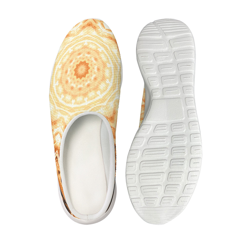 Shining Kaleidoscope Print Mesh Casual Shoes