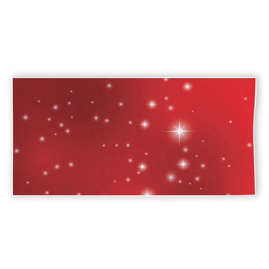 Shiny Sparkle Print Beach Towel