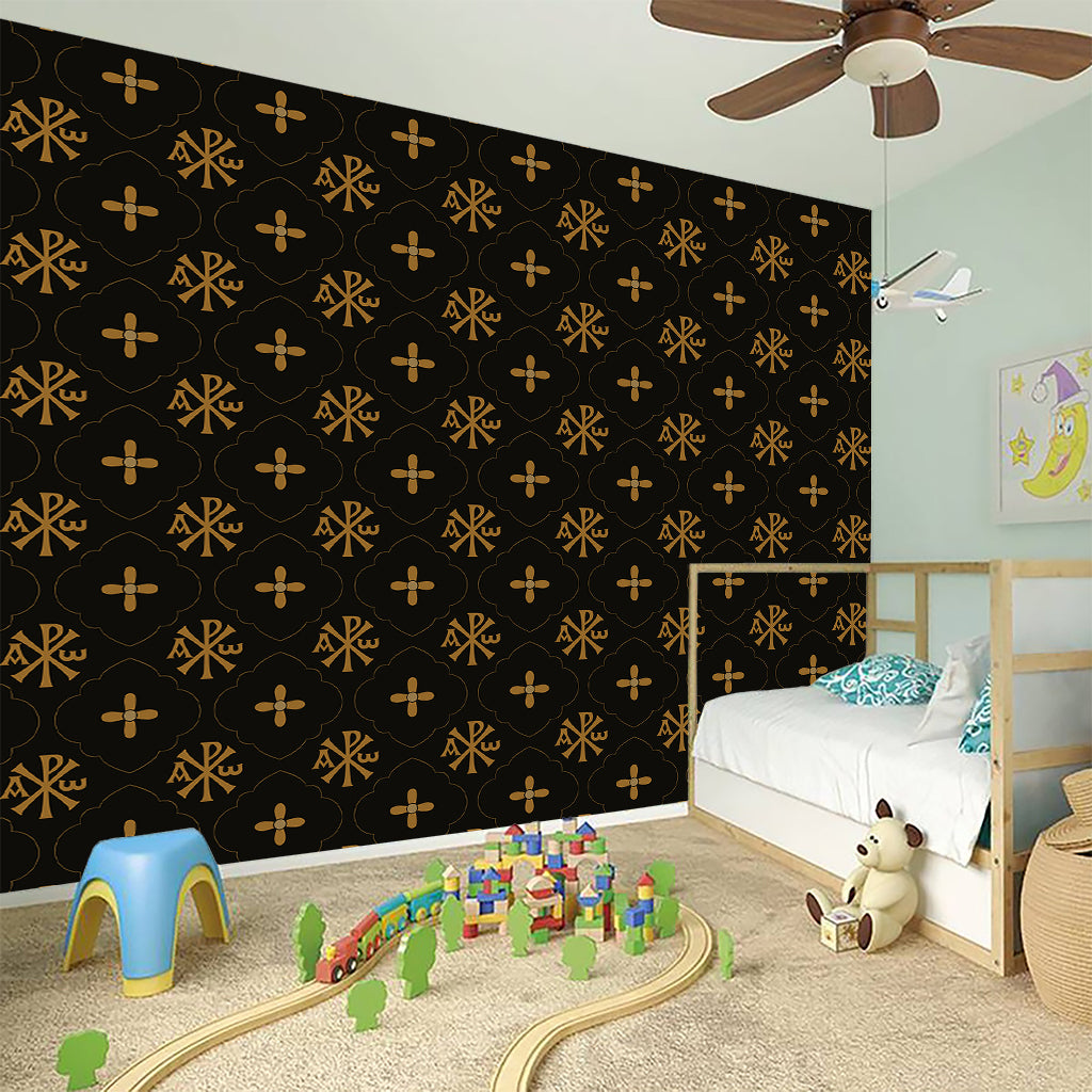 Sigla Orthodox Pattern Print Wall Sticker