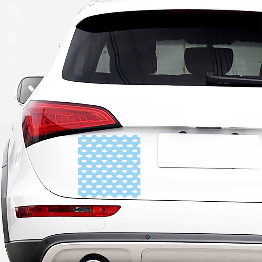Sky Cloud Pattern Print Car Sticker