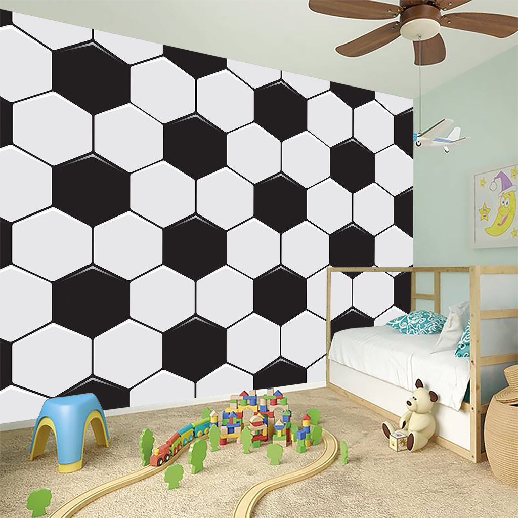 Soccer Ball Print Wall Sticker