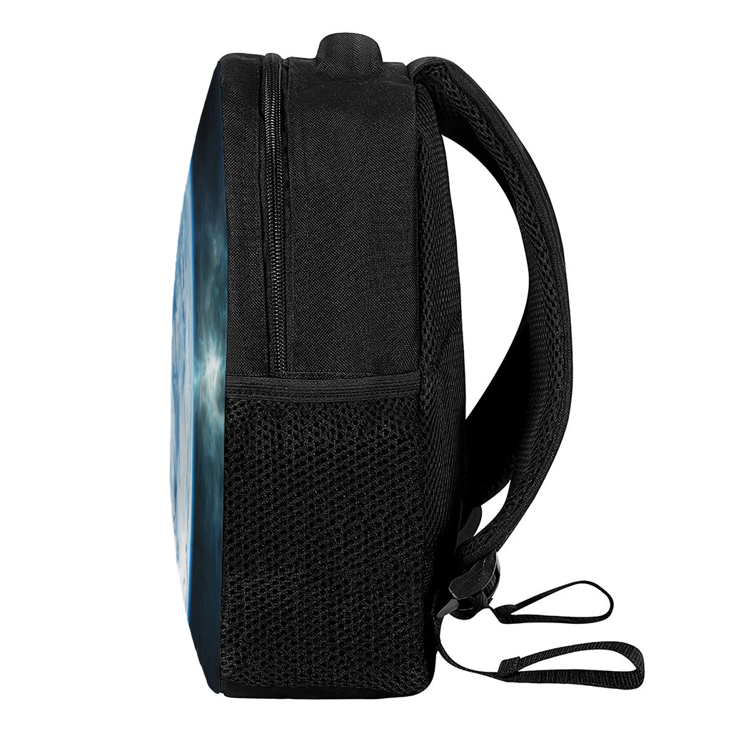 Space And Earth Print Casual Backpack