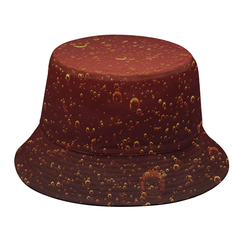 Sparkling Cola Print Bucket Hat
