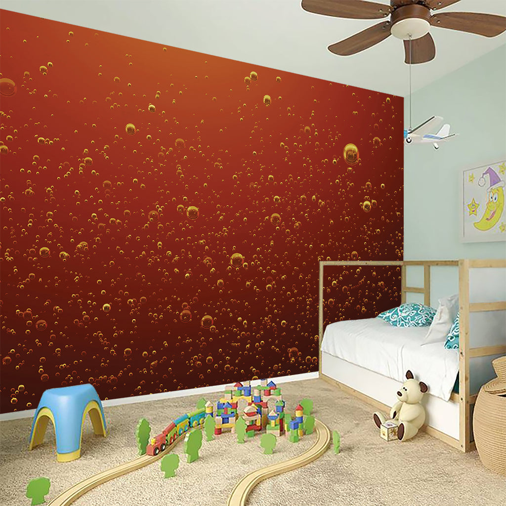 Sparkling Cola Print Wall Sticker
