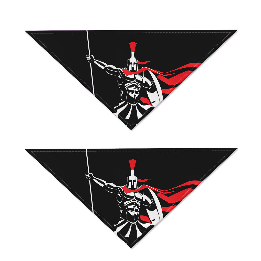 Spartan Warrior Print Dog Bandana