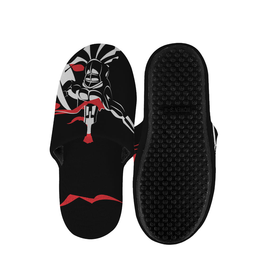 Spartan Warrior Print Slippers