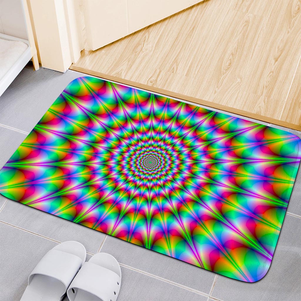 Psychedelic Holographic Door Mat