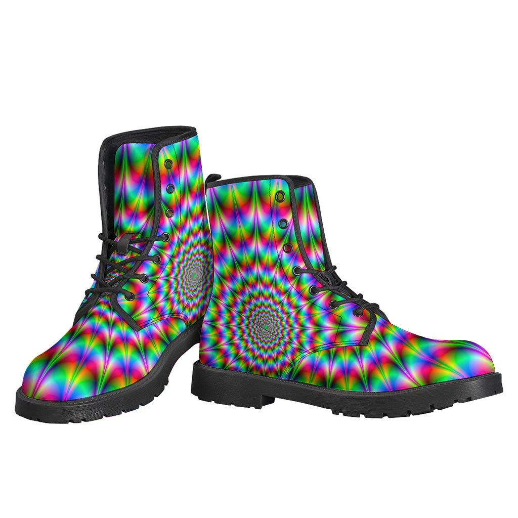 Spiky Psychedelic Optical Illusion Backpack