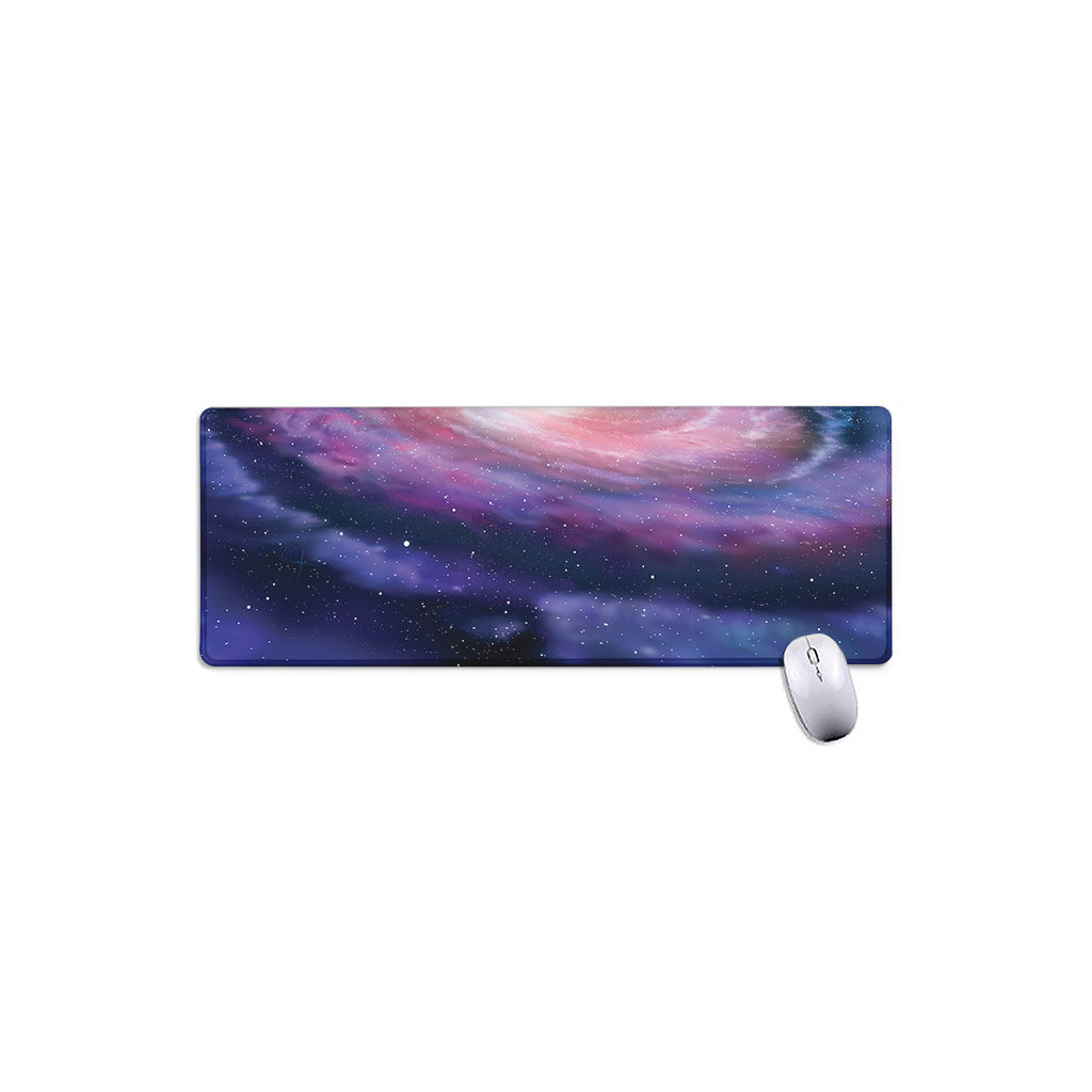 Spiral Milky Way Print Extended Mouse Pad