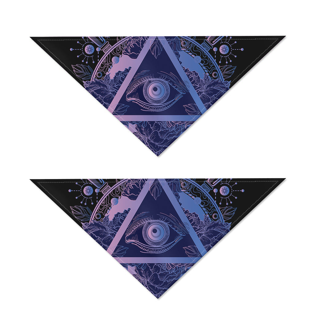 Spiritual Eye of Providence Print Dog Bandana