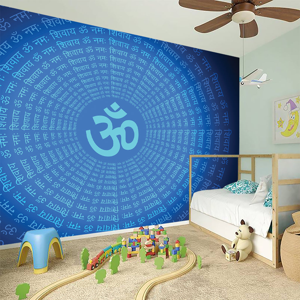 Spiritual Om Sign Print Wall Sticker
