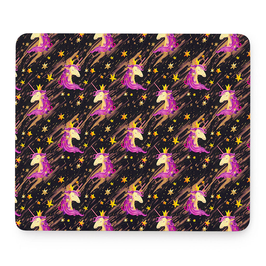 Star Fairy Unicorn Pattern Print Mouse Pad