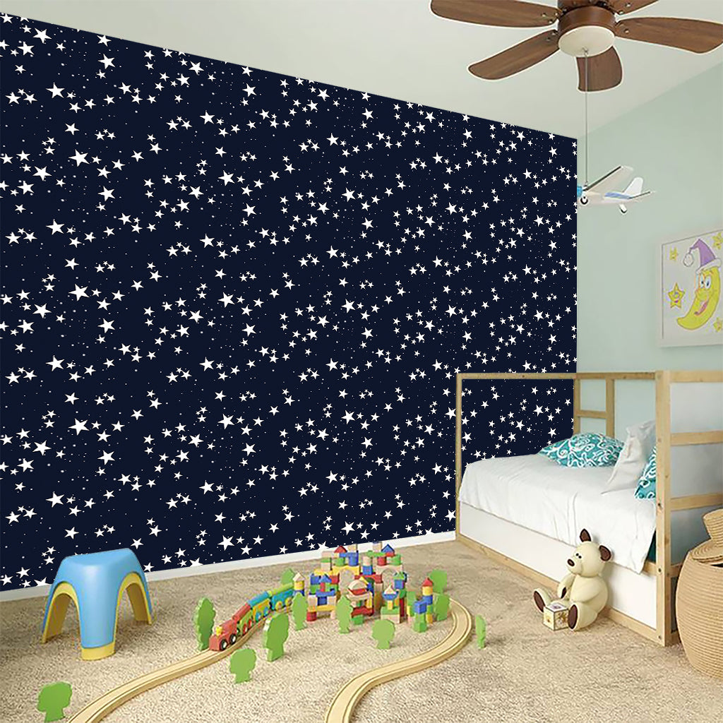 Star Sky Pattern Print Wall Sticker