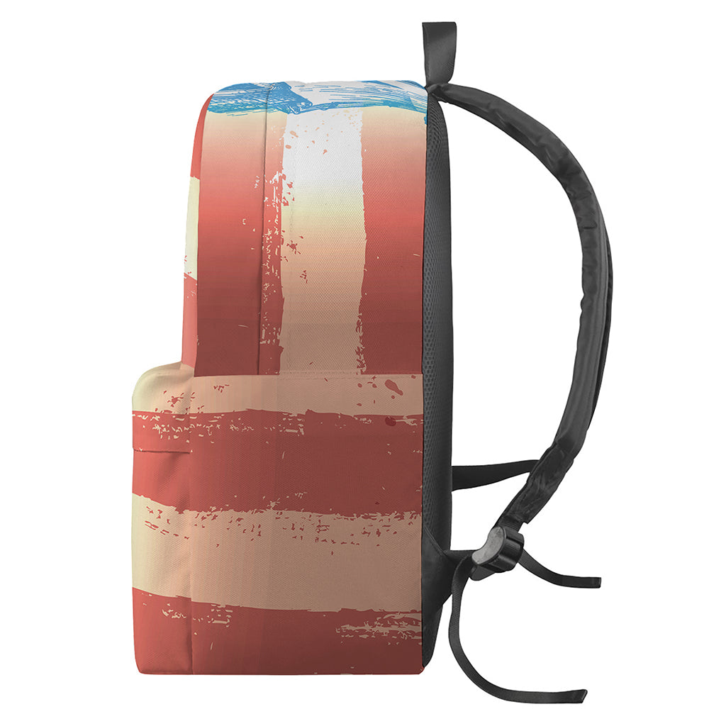 Statue of Liberty USA Flag Print Backpack