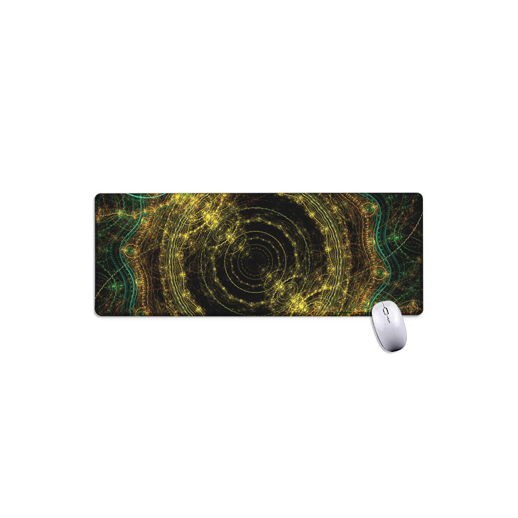 Steampunk Fractal Print Extended Mouse Pad