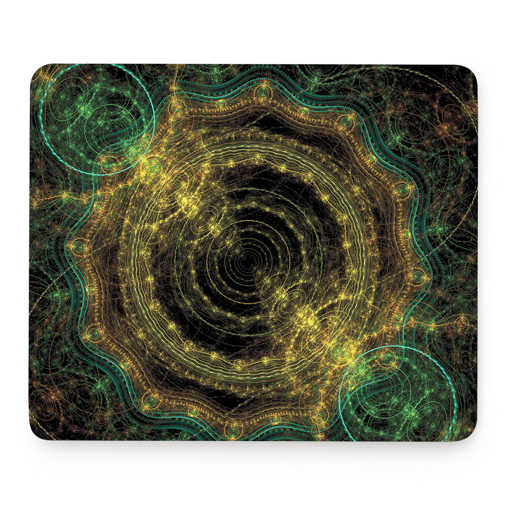 Steampunk Fractal Print Mouse Pad