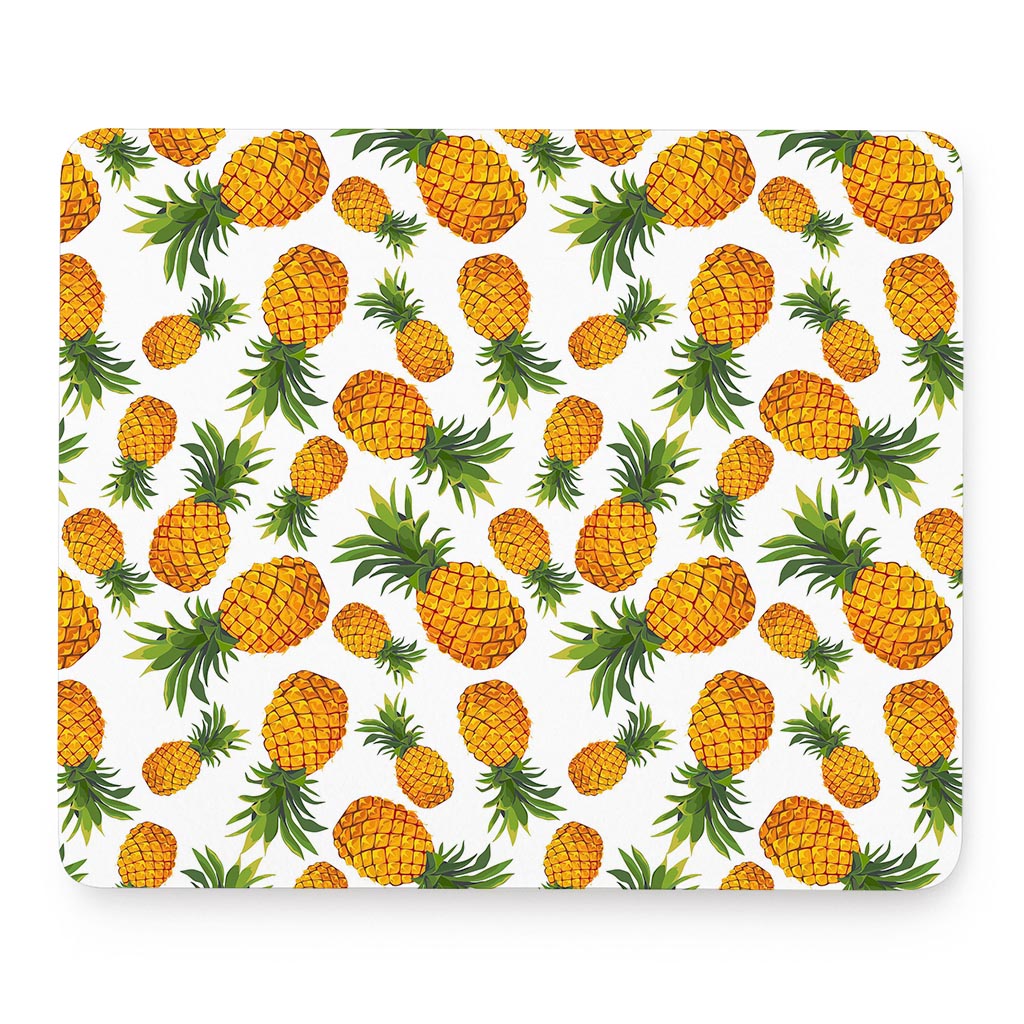 Summer Pineapple Pattern Print Mouse Pad